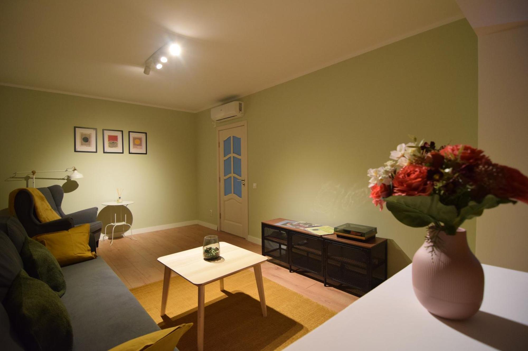 Stylish Apartment With Video Projector Bükreş Dış mekan fotoğraf